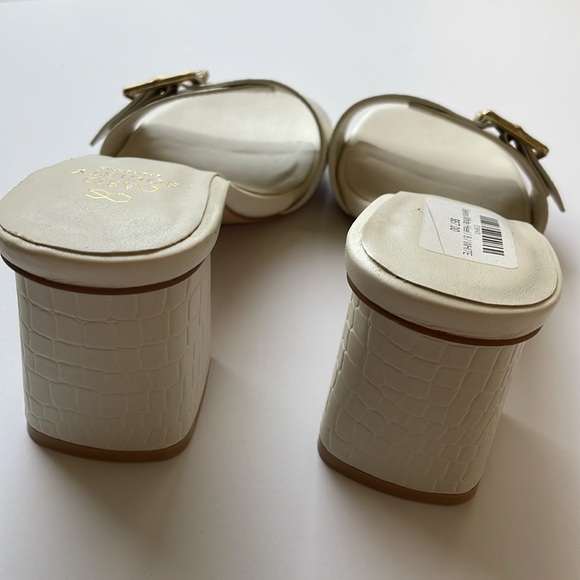 Oasis Society Block Heel Sandal white size 8 - Picture 4 of 7